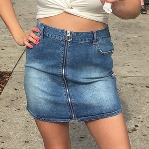 Jean skirt!